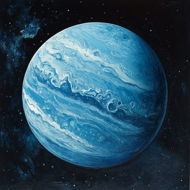 Neptune Planet Canvas